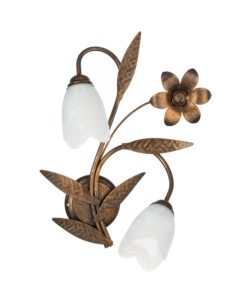 Onli Bronzo Applique 2 Luci "Sonia" E14